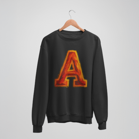 "A" sweatshirt