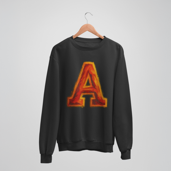 "A" sweatshirt