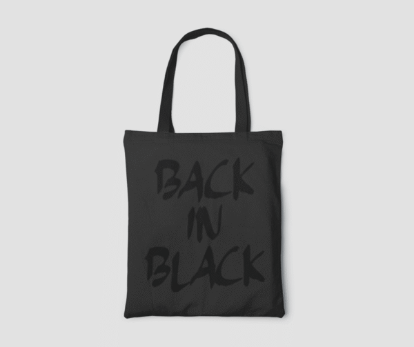 Back in black tygpåse