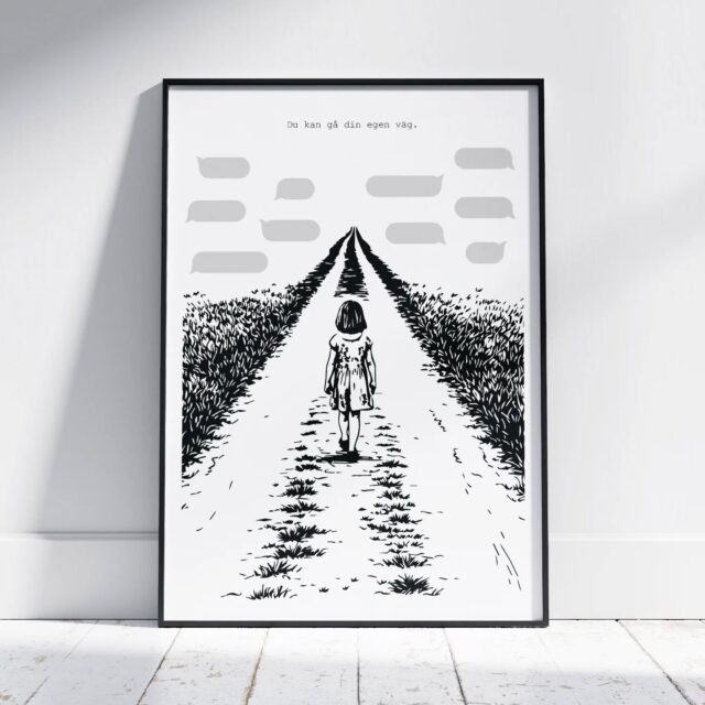 Ny poster - Du kan gå din egen väg

Detta motiv tog vi fram i samband med Internationella kvinnodagen den 8 mars, och ev överskott från försäljningen av denna poster skänker vi under en period framöver till Unicefs arbete för flickors och kvinnors rättigheter.

Just nu har vi en kampanj där koden MARS15 ger dig 15% rabatt på posters, t-shirts och sweatshirts. Gäller endast till 20 mars.

wearthelyric.se