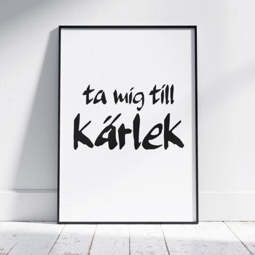 Ta mig till kärlek Poster