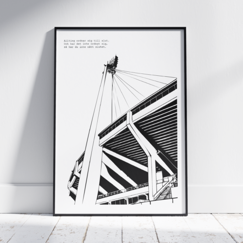 Allting ordnar sig Poster