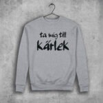 Ta mig till kärlek Sweatshirt grå