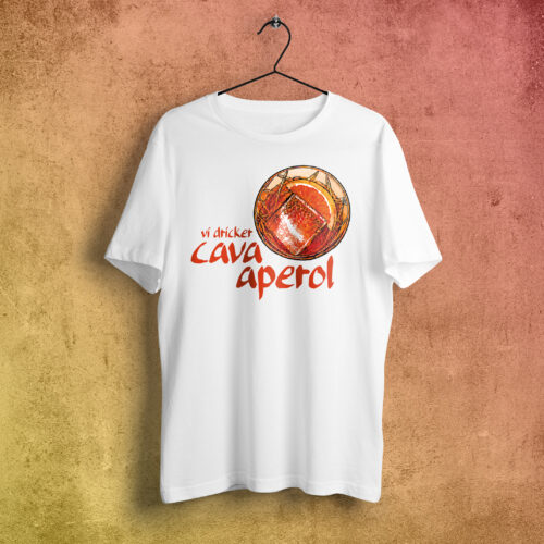 Vi dricker cava aperol T-shirt